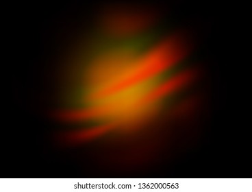 Dark Orange vector blurred bright background. Glitter abstract illustration with an elegant design. The template can be used for your brand book.