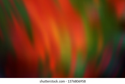 Dark Orange vector blurred bright template. Modern abstract illustration with gradient. Completely new design for your business.