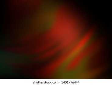 Dark Orange vector blurred bright pattern. Shining colorful illustration in a Brand new style. Brand new style for your business design.