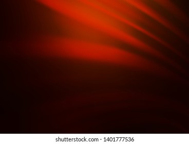 Dark Orange vector blurred bright template. Colorful illustration in blurry style with gradient. The best blurred design for your business.