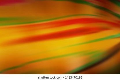 Dark Orange vector blurred bright template. Creative illustration in halftone style with gradient. New style for your business design.