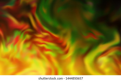 Dark Orange vector blurred bright pattern. Colorful abstract illustration with gradient. Elegant background for a brand book.