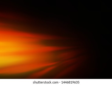 Dark Orange vector blurred bright background. Colorful illustration in blurry style with gradient. The best blurred design for your business.