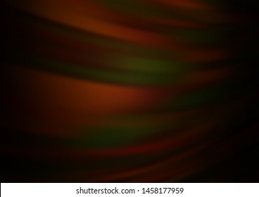 Dark Orange vector blurred bright background. A completely new color illustration in a bokeh style. The blurred design can be used for your web site.