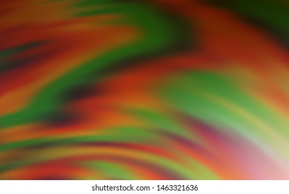 Dark Orange vector blurred bright pattern. Glitter abstract illustration with gradient design. Smart design for your work.