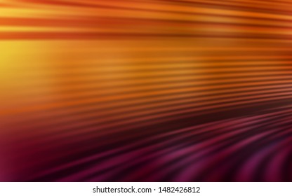 Dark Orange vector blurred bright pattern. Creative illustration in halftone style with gradient. Blurred design for your web site.