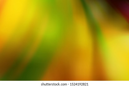 Dark Orange vector blurred bright pattern. A completely new colored illustration in blur style. Elegant background for a brand book.