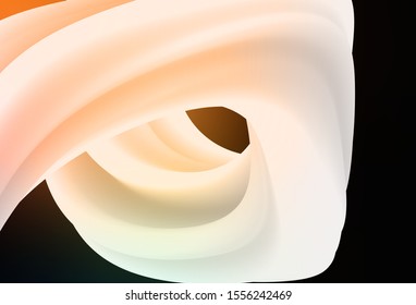 Dark Orange vector blurred bright pattern. A completely new colored illustration in blur style. Smart design for your work.