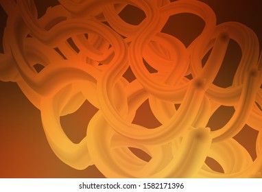 Dark Orange vector blurred bright texture. A completely new colored illustration in blur style. The best blurred design for your business.