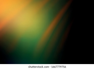 Dark Orange vector blurred bright template. Modern abstract illustration with gradient. Blurred design for your web site.