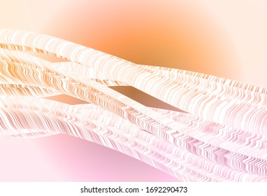 Dark Orange vector blurred bright pattern. A completely new colored illustration in blur style. Completely new design for your business.