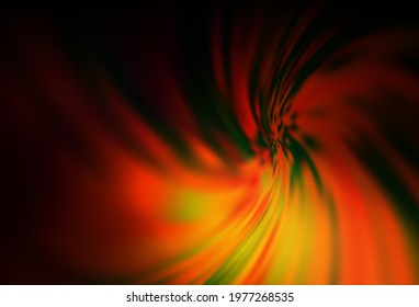 Dark Orange vector blurred bright template. New colored illustration in blur style with gradient. Smart design for your work.