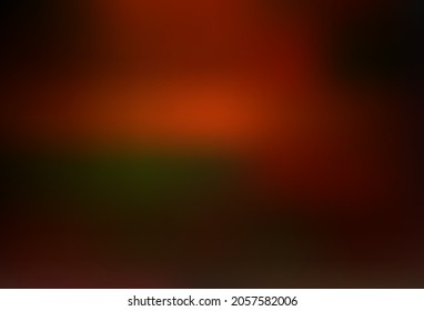 Dark Orange vector blurred bright pattern. A vague abstract illustration with gradient. Elegant cover for a brand book.