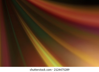 Dark Orange vector blurred bright pattern. Colorful abstract illustration with gradient. Elegant background for a brand book.