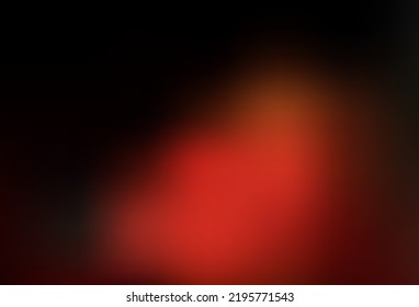 El vector naranja oscuro difuminó el patrón brillante. Ilustración abstracta colorida con gradiente. Plantilla para cualquier libro de marca.