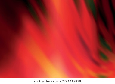 El vector naranja oscuro borra la plantilla brillante. Una elegante ilustración brillante con gradiente. El mejor diseño borroso para su negocio.