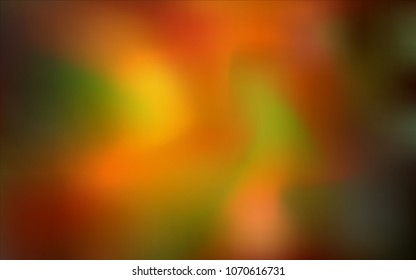 Dark Orange vector blurred and colored background. Shining colored illustration in a brand-new style. The completely new template can be used for your brand book.