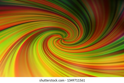 Dark Orange vector blurred and colored pattern. Glitter abstract illustration with gradient design. Background for designs.