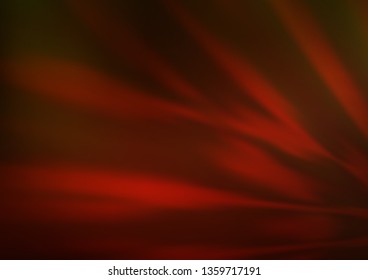 Dark Orange vector blurred and colored background. Colorful abstract illustration with gradient. The elegant pattern for brand book.