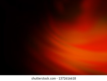 Dark Orange vector blurred and colored background. Shining colorful illustration in a Brand new style. The blurred design can be used for your web site.