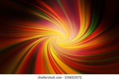 Dark Orange vector blurred and colored pattern. New colored illustration in blur style with gradient. Blurred design for your web site.