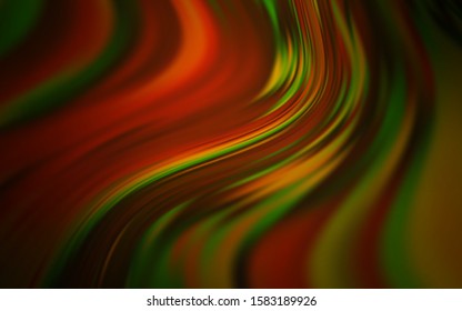 Dark Orange vector blurred and colored pattern. Abstract colorful illustration with gradient. Smart design for your work.