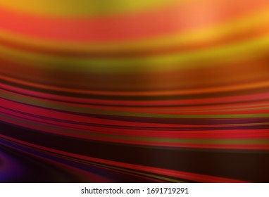 Dark Orange vector blurred and colored pattern. Glitter abstract illustration with gradient design. New design for your business.