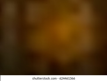 Dark Orange vector blurred colored illustration. Brand-new design for your business. Creative background in halftone style with gradient.