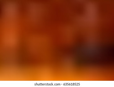 Dark Orange vector blurred and colored background. Colorful illustration in abstract style with gradient. The completely new template can be used for your brand book.