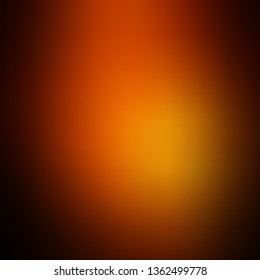 Dark Orange vector blurred colorful template. Colorful illustration in halftone style with gradient. New design for applications.