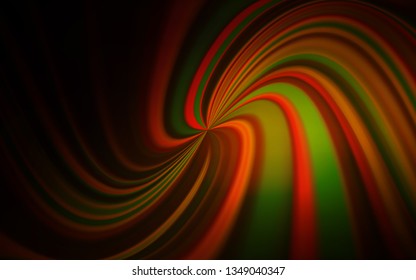 Dark Orange vector blurred pattern. Abstract colorful illustration with gradient. Background for a cell phone.