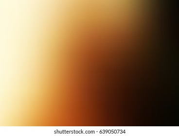 Dark Orange vector blurred pattern. Brand-new colored illustration in blurry style with gradient. A completely new design for your business.