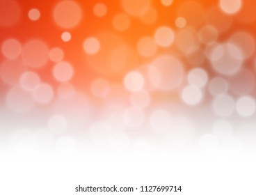 Dark Orange vector blurred shine abstract background. Creative illustration in halftone style with gradient. The blurred design can be used for your web site.