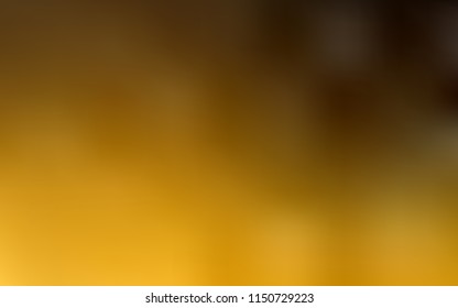 Dark Orange vector blurred shine abstract cover. Shining colored illustration in a Brand new style. A completely new design for your business.
