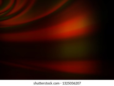 Dark Orange vector blurred shine abstract pattern. Creative illustration in halftone style with gradient. A completely new template for your design.
