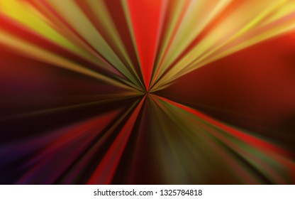 Dark Orange vector blurred shine abstract background. A completely new colored illustration in blur style. Elegant background for a brand book.