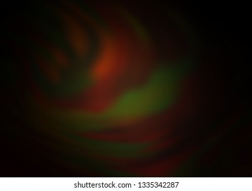 Dark Orange vector blurred shine abstract template. An elegant bright illustration with gradient. The template for backgrounds of cell phones.