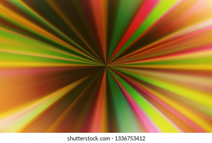 Dark Orange vector blurred shine abstract template. An elegant bright illustration with gradient. New design for your business.