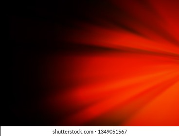 Dark Orange vector blurred shine abstract template. Colorful illustration in abstract style with gradient. A completely new template for your design.