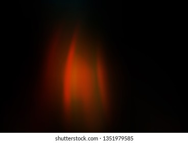 Dark Orange vector blurred shine abstract template. Colorful illustration in blurry style with gradient. A new texture for your design.