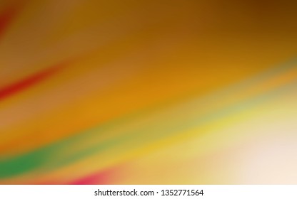 Dark Orange vector blurred shine abstract texture. Colorful abstract illustration with gradient. Completely new design for your business.