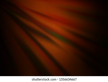 Dark Orange vector blurred shine abstract background. Colorful illustration in blurry style with gradient. A completely new design for your business.