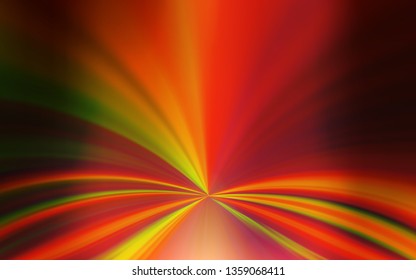 Dark Orange vector blurred shine abstract background. Abstract colorful illustration with gradient. Completely new design for your business.
