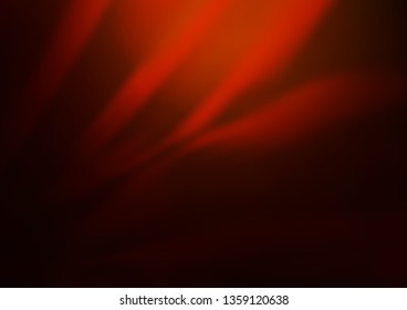 Dark Orange vector blurred shine abstract background. Colorful illustration in abstract style with gradient. The best blurred design for your business.