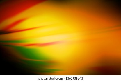 Dark Orange vector blurred shine abstract texture. Modern abstract illustration with gradient. Completely new design for your business.