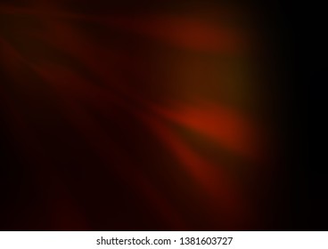 Dark Orange vector blurred shine abstract template. Colorful illustration in blurry style with gradient. The template for backgrounds of cell phones.
