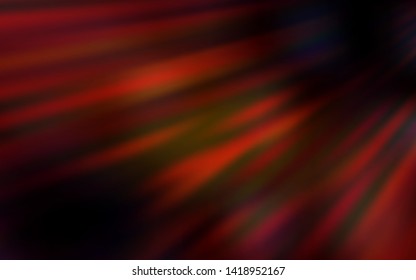 Dark Orange vector blurred shine abstract background. An elegant bright illustration with gradient. New style for your business design.