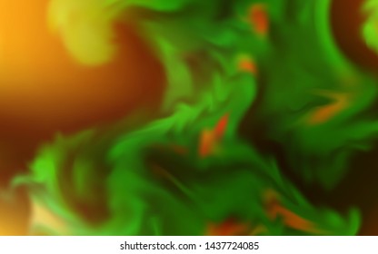 Dark Orange vector blurred shine abstract background. Abstract colorful illustration with gradient. Elegant background for a brand book.