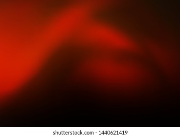 Dark Orange vector blurred shine abstract background. Creative illustration in halftone style with gradient. A completely new design for your business.