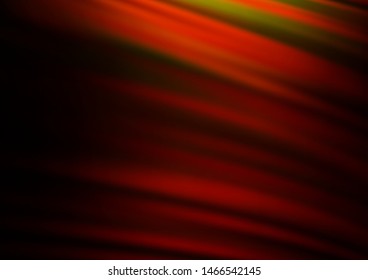 Dark Orange vector blurred shine abstract background. Colorful illustration in abstract style with gradient. Brand new design for your business.